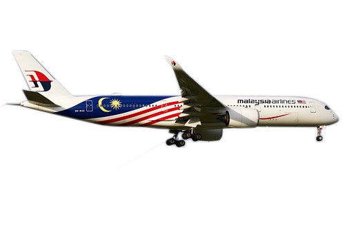 Airbus A330-300 Malaysia Airlines "Negaraku Livery" 9M-MTJ With Antenna