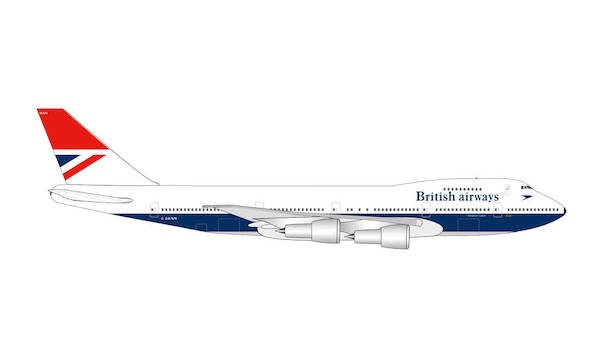 Boeing 747-100 British Airways "747 Farewell Sebastian Cabot" G-AWNN