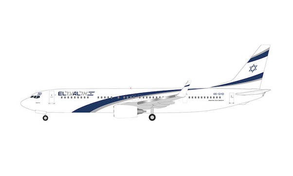 Boeing 737-900 El Al Israel "1st Flight to UAE Kiryat Gat" 4X-EHD