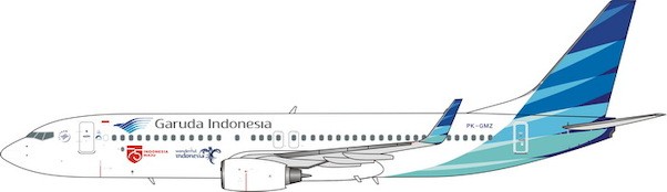 Boeing 737-800 Garuda Indonesia PK-GMZ
