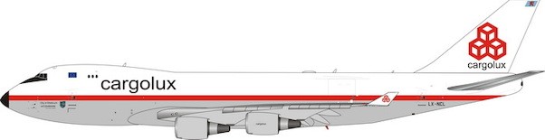 Boeing 747-400F Cargolux retro LX-NCL