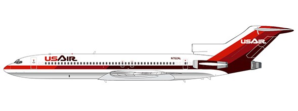 Boeing 727-200 US Air N762AL With Stand