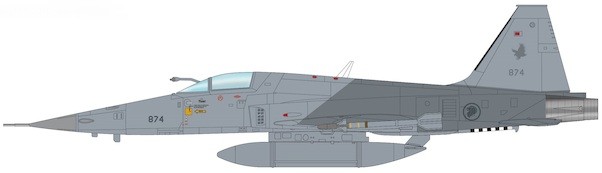 Northrop F-5S Tiger II 874, 149 Squadron "Shirka", RSAF 2008