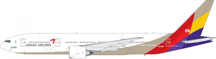 Boeing 777-200ER Asiana HL7597