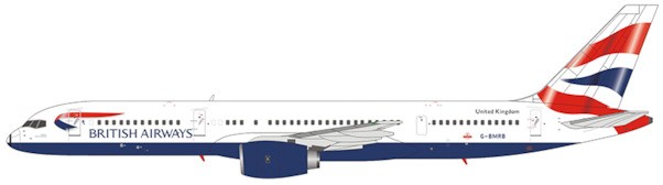 Boeing 757-200 British Airways "Union Flag with RB211-535C engine" G-BMRB