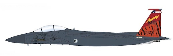 F15E Eagle USAF, 87-0173, 389th FS, Mountain Home AFB, 2018