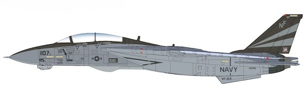 F14A Tomcat US Navy, 161296, VF-154, USS Ktty Hawk, 2003 "OIF"