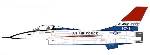 F16 Fighting Falcon USAF 19th Dec 1980, 50745