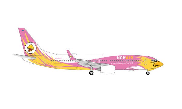 Boeing 737-800 Nok Air Nok Tongchomphoo HS-DBS