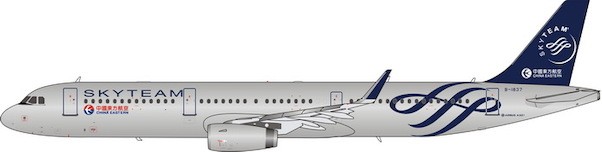 Airbus A321 China Eastern Skyteam B-1837