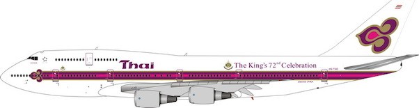 Boeing 747-300 Thai Airways W/logo HS-TGD