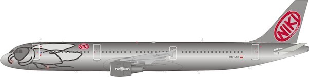 Airbus A321-200 Niki OE-LET with stand