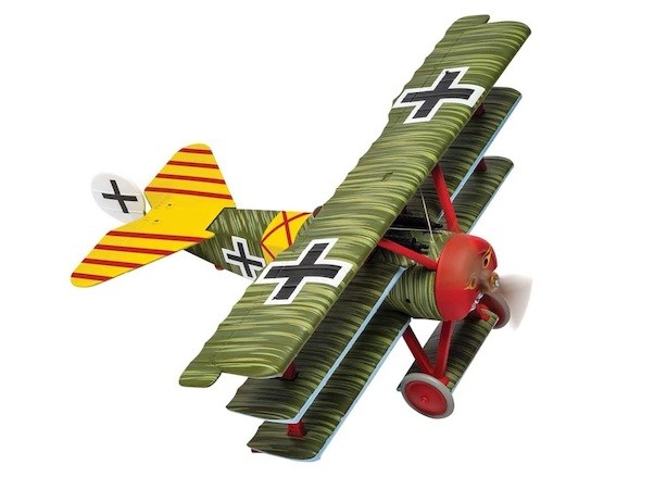 Fokker DR1 Triplane, Werner Steinhauser, Jasta 11, Jagdgeschwader 1, Cappy Aerodrome, France, 21st April 1918