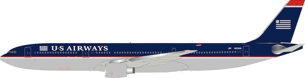 Airbus A330-300 US Airways N678US with stand