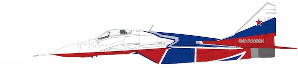 MIG29A Fulcrum Strizhi Aerobatic Team Russian Aerospace Force, 2019