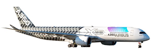 Airbus A350-900 Airbus Industrie Airbus "Airspace Explorer" F-WWCF With Antenna
