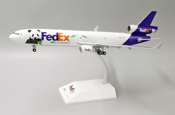 McDonnell Douglas MD11 FedEx "Panda Express #3" N585FE With Stand