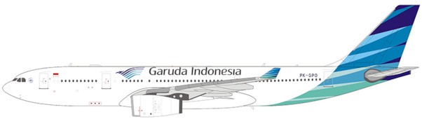 Airbus A330-200 Garuda Indonesia PK-GPO