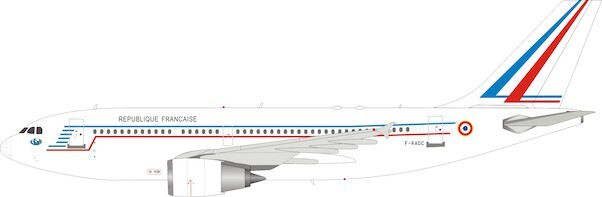 Airbus A310-300 French Air Force F-RADC With Stand