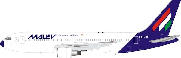 Boeing 767-200 Malev Hungarian Airlines HA-LHB With Stand