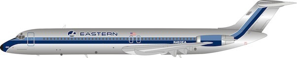 Douglas DC9-51 Eastern Air Lines N403EA With Stand