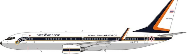 Boeing 737-800 Royal Thai Air Force HS-TYS