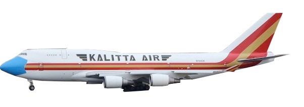Boeing 747-400BCF Kalitta Air Mask N744CK