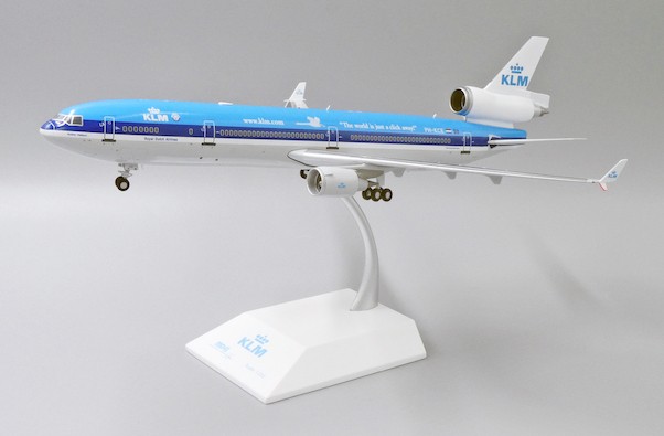 McDonnell Douglas MD11 KLM "The world is just a click away" PH-KCE With Stand