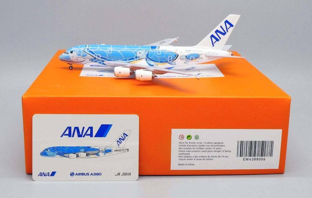Airbus A380 ANA, All Nippon Airways "Flying Honu - Lani Livery" JA381A