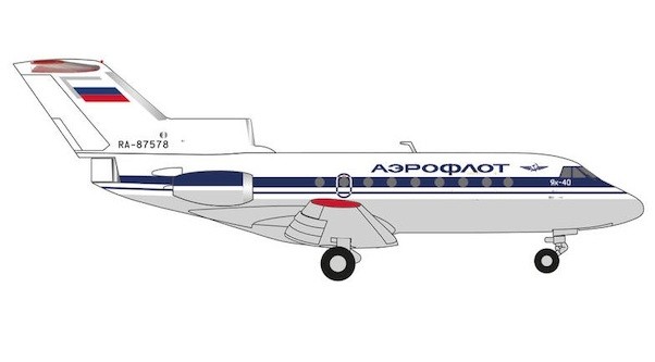 Yakovlev Yak40 Czech Air Force, 241 DLt 241st Transport Sqd RA-87578
