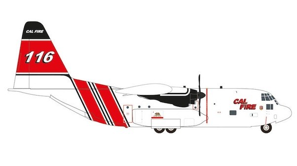 Lockheed Hercules C130H CAL Fire 116