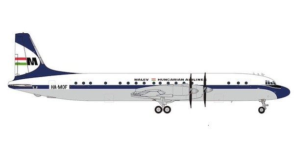 Ilyushin IL18 Malév Hungarian Airlines HA-MOF