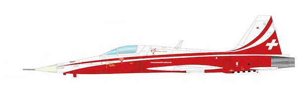 Northrop Grumman RF-5E Swiss Air Force Patrouille Suisse, Season 2021