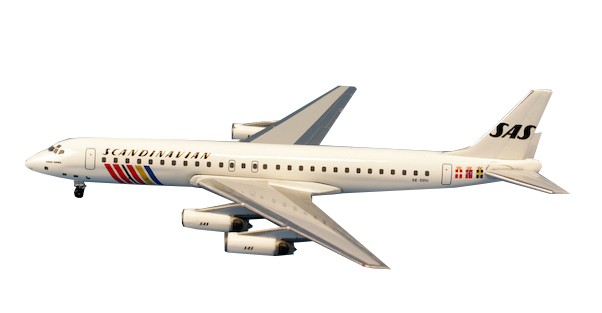 Douglas DC8-62 SAS Scandinavian Airlines SE-DDU