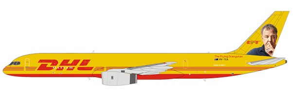 Boeing 757-200PCF DHL VH-TCA Jeremy Clarkson