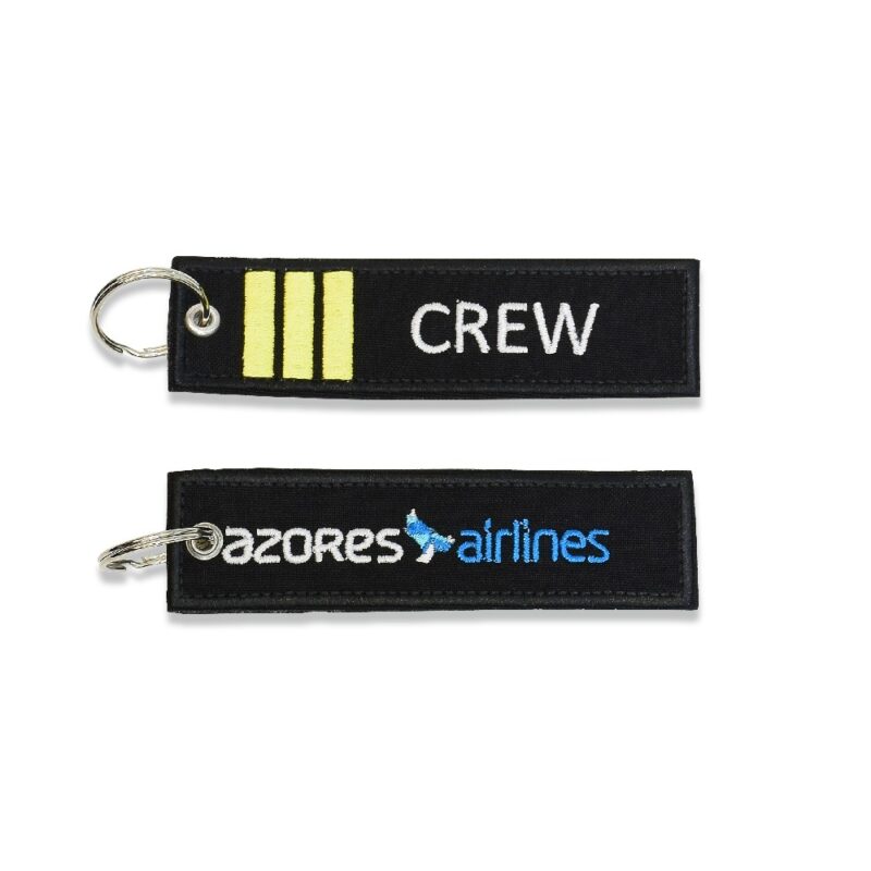 Porta-chaves Crew - Co-piloto - Azores Airlines