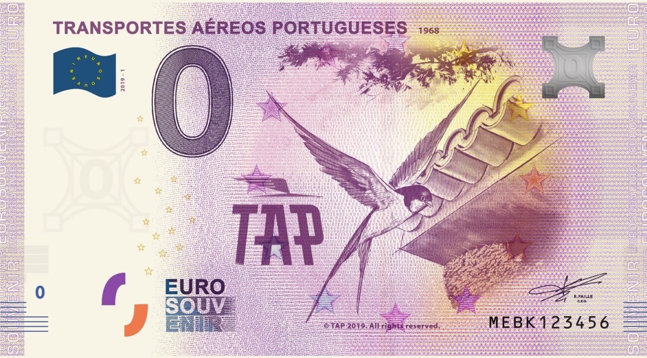 Bank Note - Transportes Aéreos Portugueses