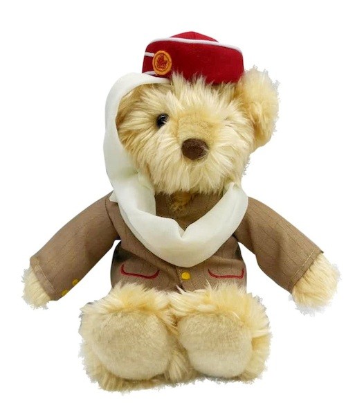 Peluche Hospedeira c/uniforme