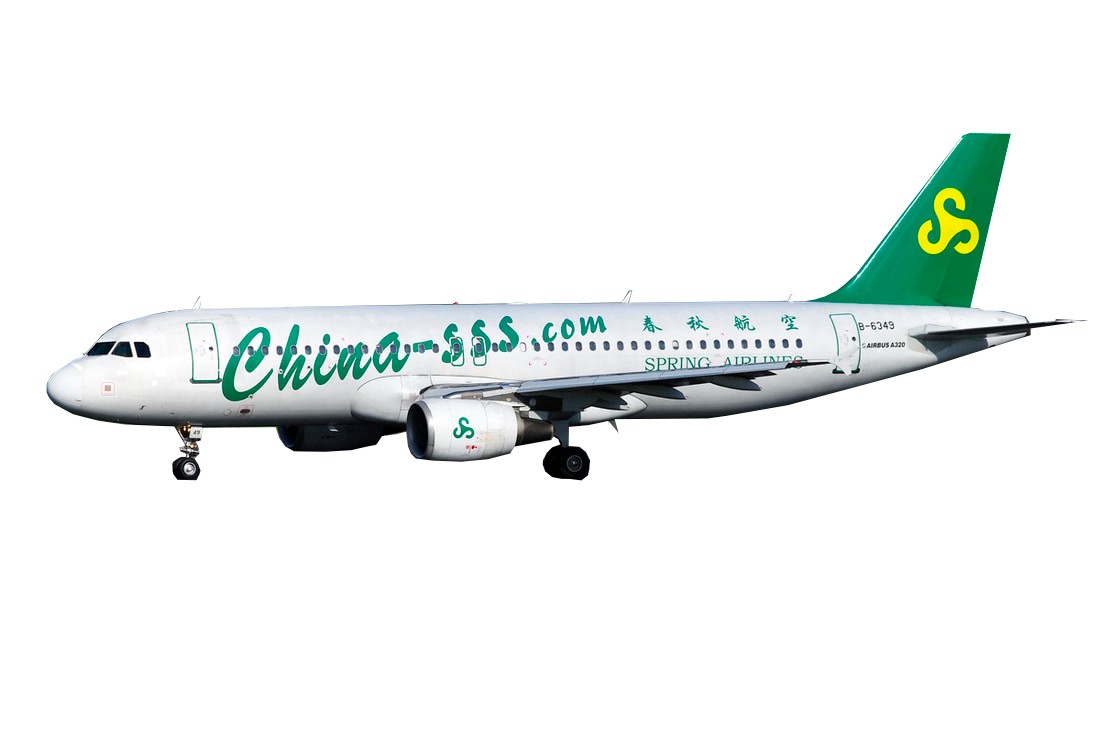 Airbus A320 Spring Airlines "China Colors" B-6349