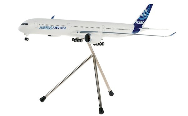 Airbus A350-1000 AIrbus Industrie with Tripod stand and gears