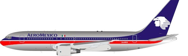 Boeing 767-200 AeroMexico XA-RVZ Polished