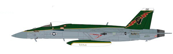F/A-18F Super Hornet, AG400 #166959 VFA-25 Fist of the Fleet US Navy Naval Air Station Lemoore 2020