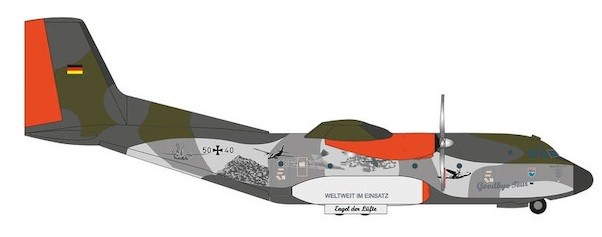 Transall C160 Luftwaffe, LTG 63 Retro Brummel Fly-out 2021 50-40