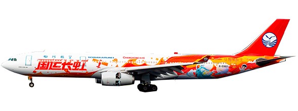 Airbus A330-300 Sichuan Airlines "Changhong Livery" B-5960