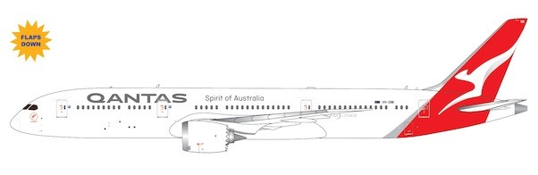 Boeing 787-9 Dreamliner Qantas VH-ZNK flaps down