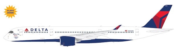 Airbus A350-900 Delta Air Lines "The Delta Spirit" N502DN flaps down