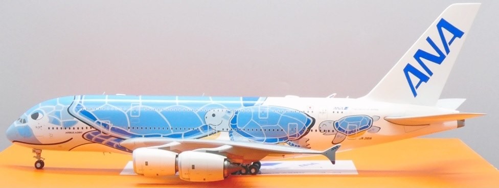 Airbus A380-800 ANA, All Nippon Airways "Flying Honu - Lani Livery" JA381A