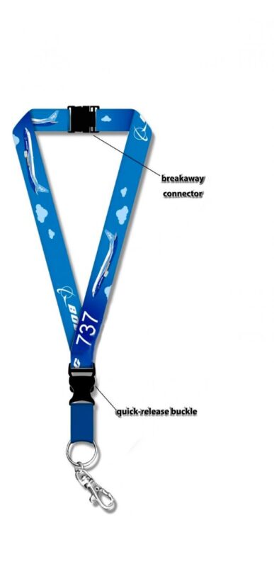 Boeing 737 Lanyard