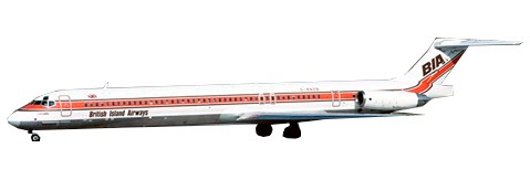 McDonnell Douglas MD-83 BIA British Island Airways G-BNSB