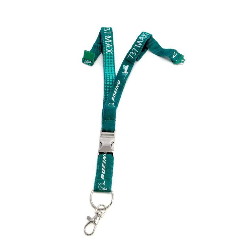 Boeing B737 MAX Woven Lanyard